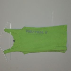 Volleyball Tank top - Lime Green - Small